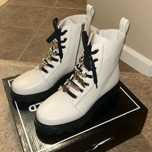 Karl Lagerfeld Mela Combat Boots